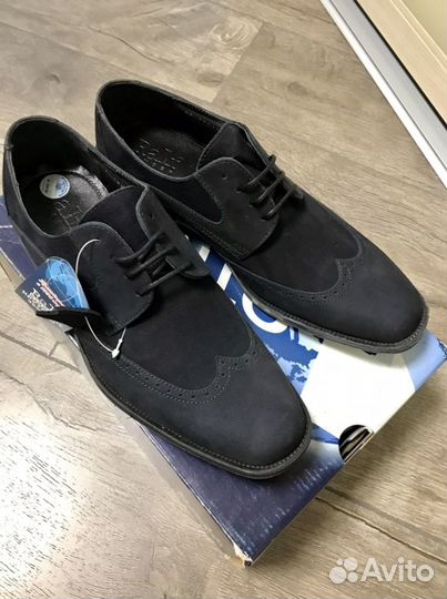 Туфли замшевые новые