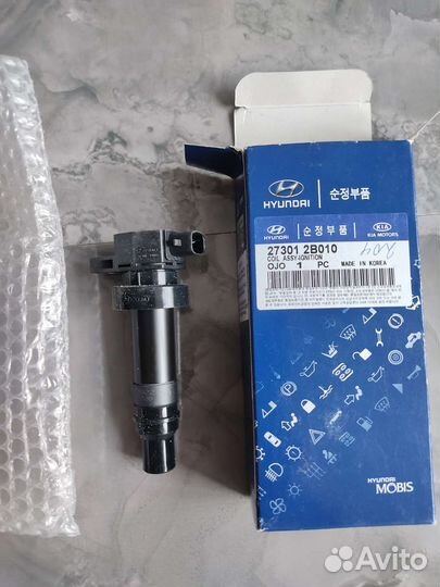 Катушка зажигания kia rio 3 хендай Солярис