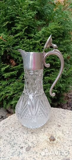 Хрустальный кувшин декантер