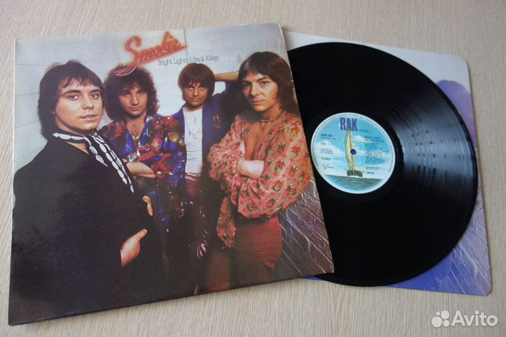 Smokie - Bright Lights And Back Alleys LP, 1977GB