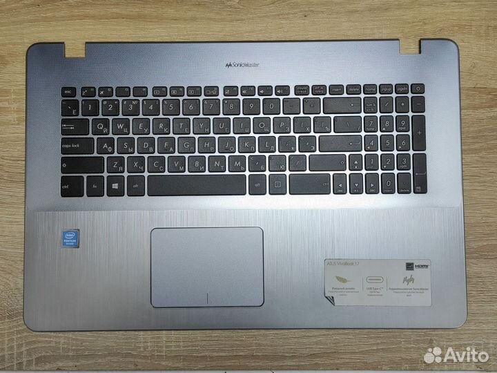 Корпус для ноутбука (разбор) Asus X705M