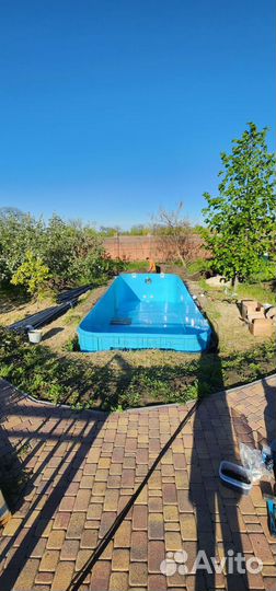 Полипропиленовый бассейн 8х3х1,5