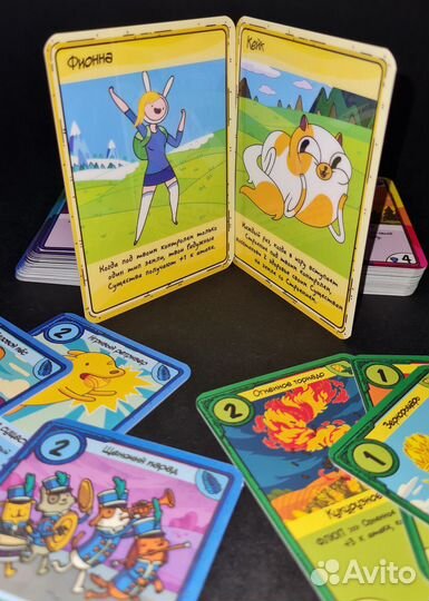 Карточные войны: Время приключений. Фионна и Кейк