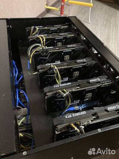 Продам риг MSI 3090 ventus 3x
