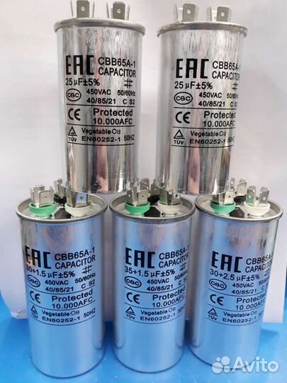 Пусковой конденсаторы свв65 для сплит систем