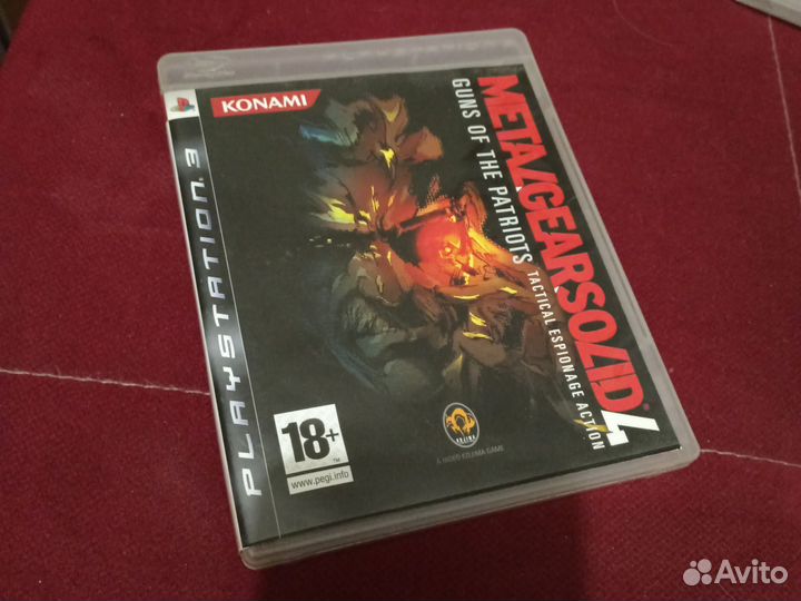 Metal Gear Solid 4 Guns Of The Patriots ps3