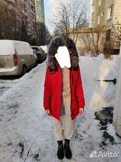 Куртка парка для девочки размер S/М