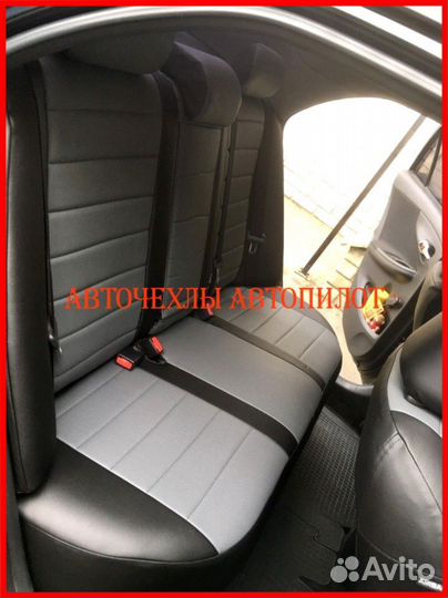 Чехлы Автопилот Toyota Corolla 10 из экокожи