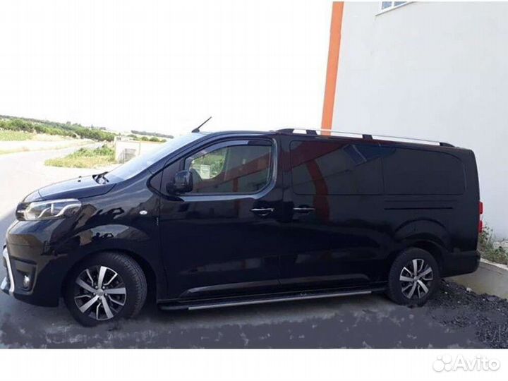 Рейлинги на крышу citroen spacetourer длинная база