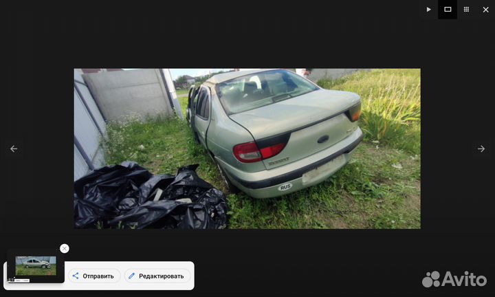 Разбор renault megane 1