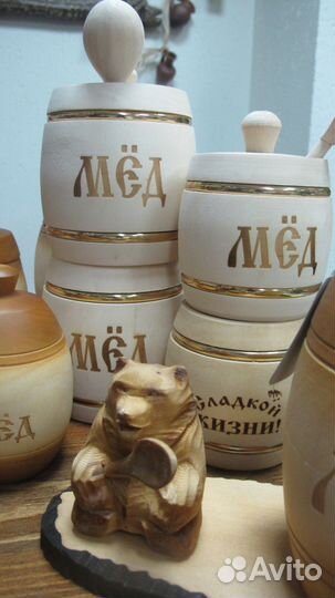 Бочата для меда из липы в ассортименте