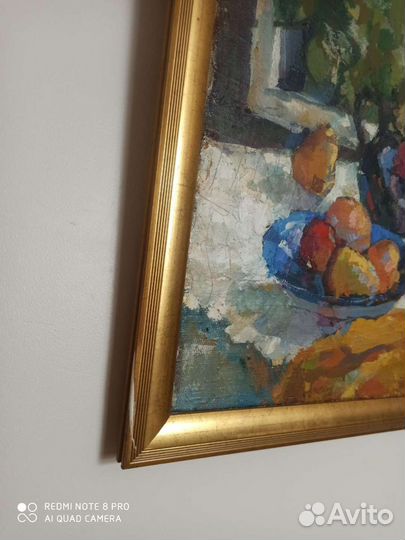 Картина маслом на холсте с рамой