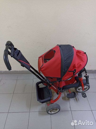 Трёхколёсный велосипед коляска