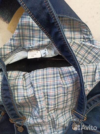 Утепленный джинс. комбинезон для беременных+ кофты