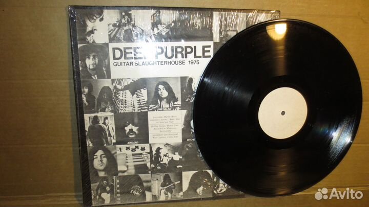 Грампластинка deep purple guitar slaughterhouse 19