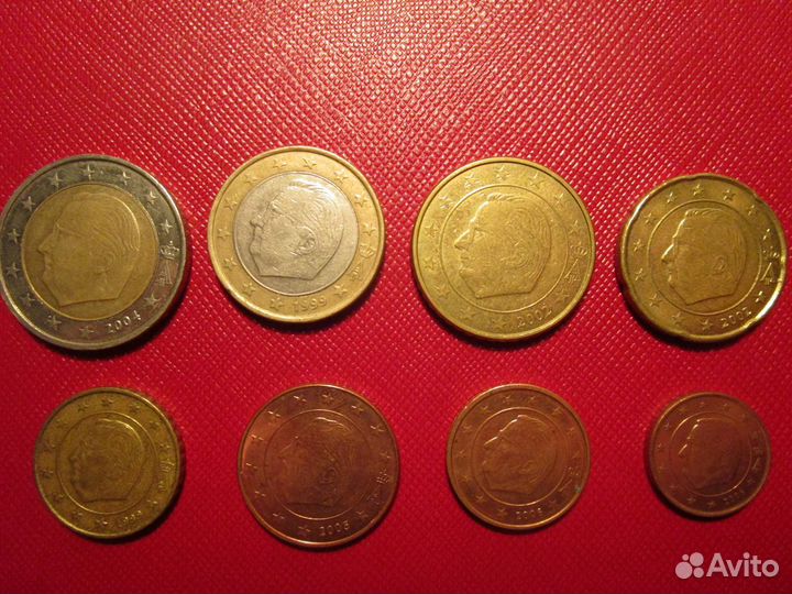 Набор монет Еврозоны (Бельгия)