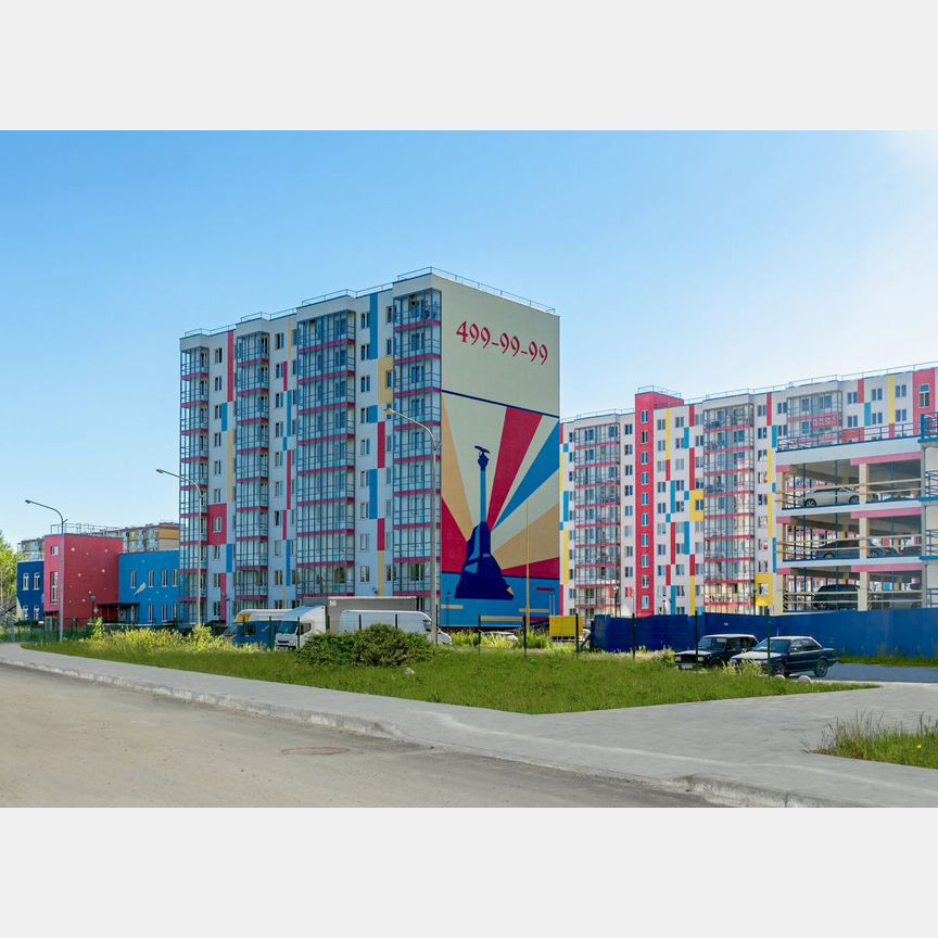 1-к. квартира, 58,3 м², 9/10 эт.