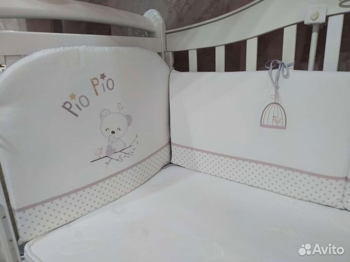 Бортики в кроватку бу
