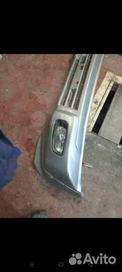 Бампер передний mitsubishi Pajero 3 поколения