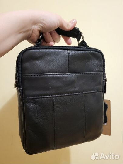 Сумка мужская кожаная новая