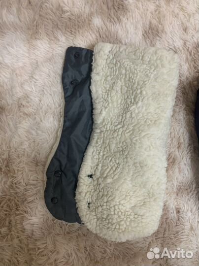 Овчинный конверт в коляску