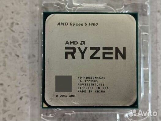 Процессор amd ryzen 5 1400