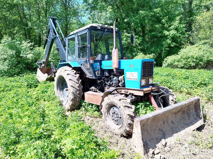 Услуги трактора экскаватора