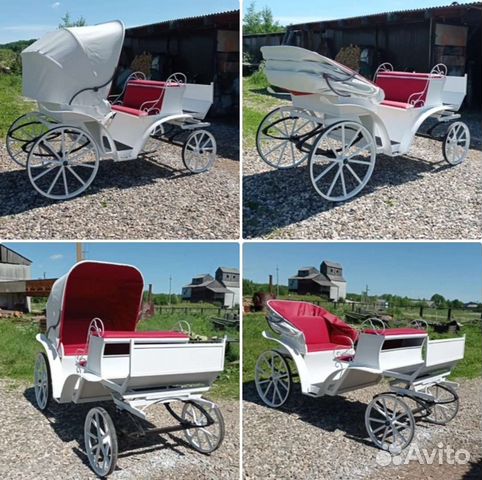 Карета-фаэтон для лошади или пони