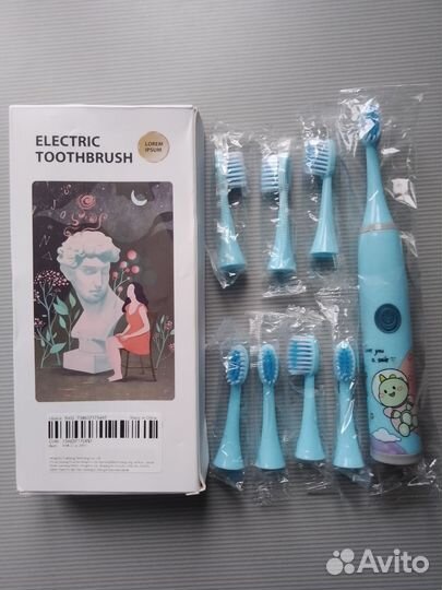 Зубная щетка электрическая детская