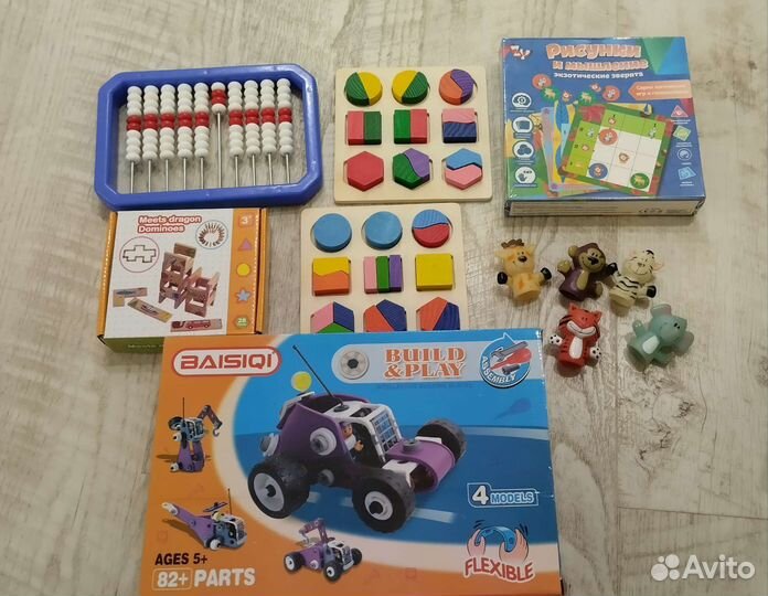 Настольные игры, пазлы, деревянные игры