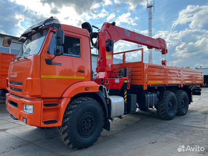 КАМАЗ 43118 с КМУ, 2024