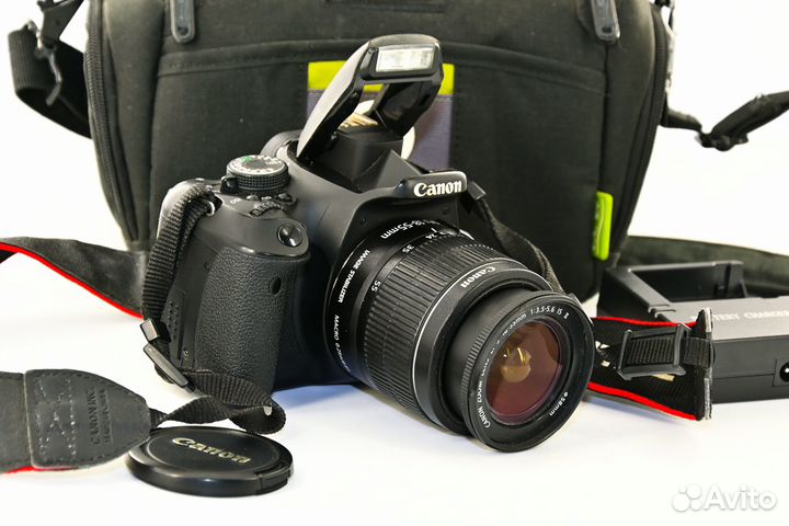 Canon EOS 600D/T3i 18.0MP зеркалка с Kit 18-55