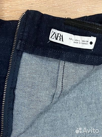 Джинсовое платье zara