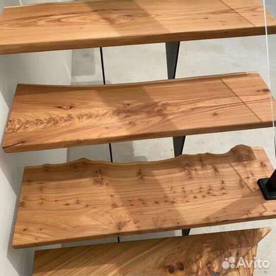 Ступени из карагача, дуба, ореха. Заготовки