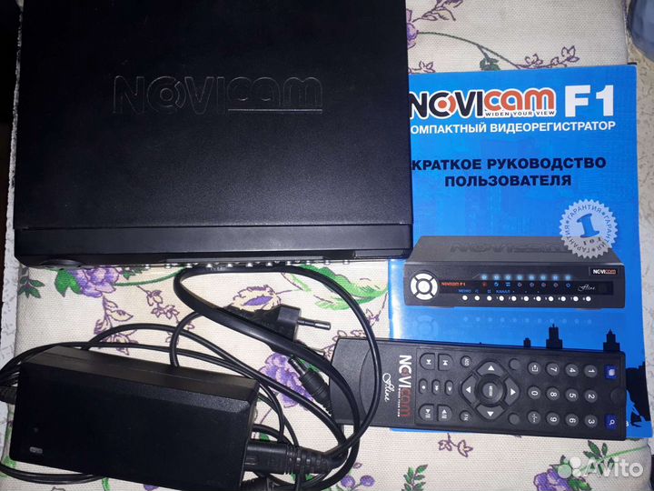 Видеорегистратор Novicam F1 с HDD 160GB