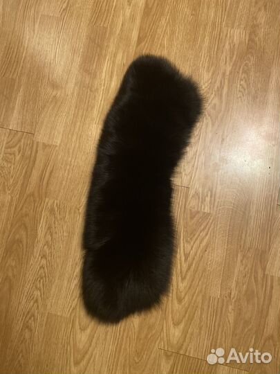 Меховой воротник песец