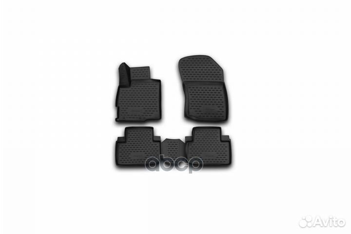 Комплект автомобильных ковриков 3D в салон mits