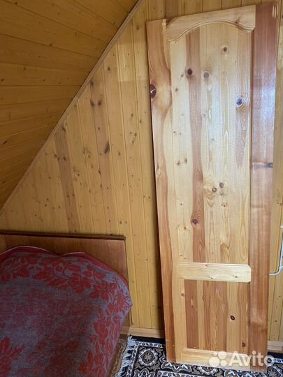 Дверное полотно из массива дерева