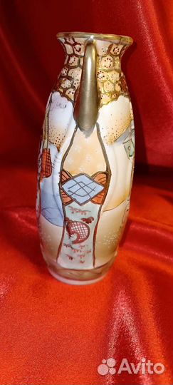 Ваза коллекционная, Satsuma эпохи Мейдзи нач.XX в