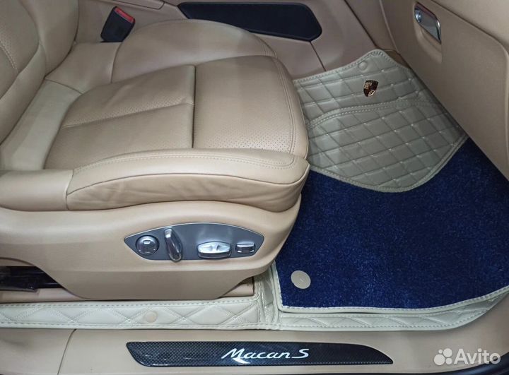 Ковры салона porsche macan 2015