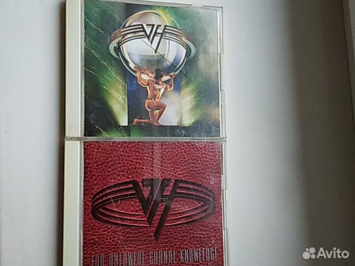 ZZ Top Van Halen CD фирменный