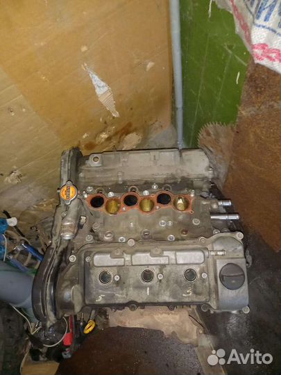 Двигатель 2MZ-fе, без навесного