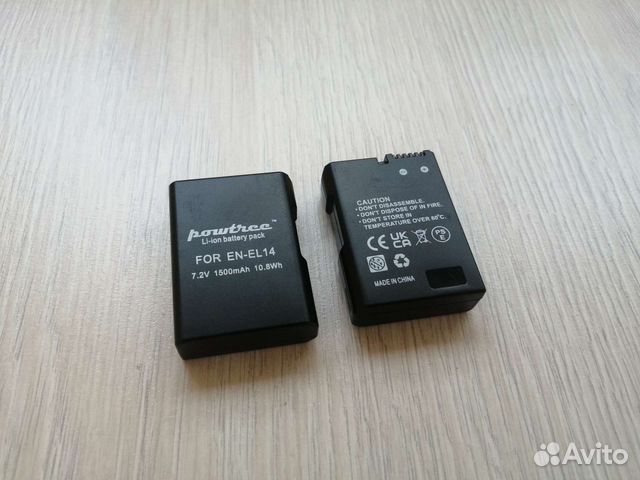 Аккумулятор en-el14 для nikon