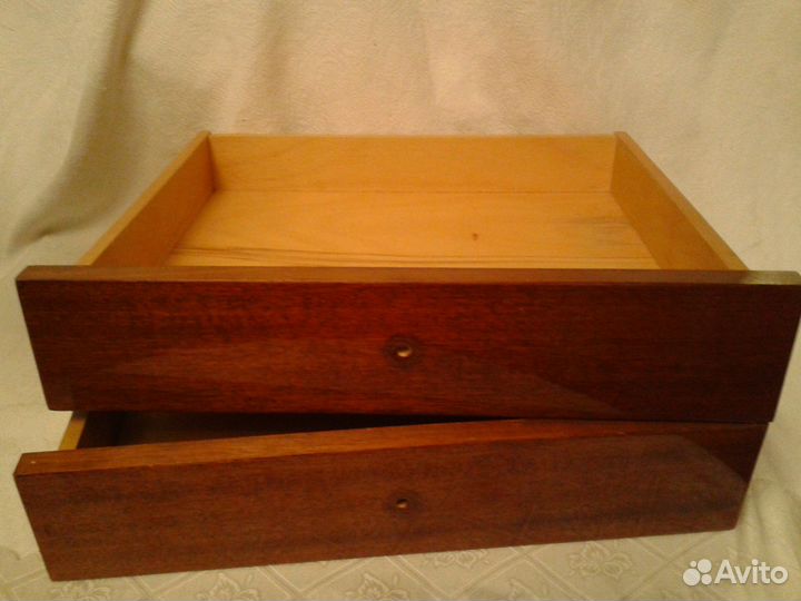 Ящики выдвижные дерево винтаж