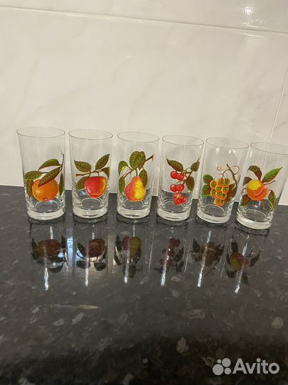 Бокалы доя напитков в наборе 6 шт