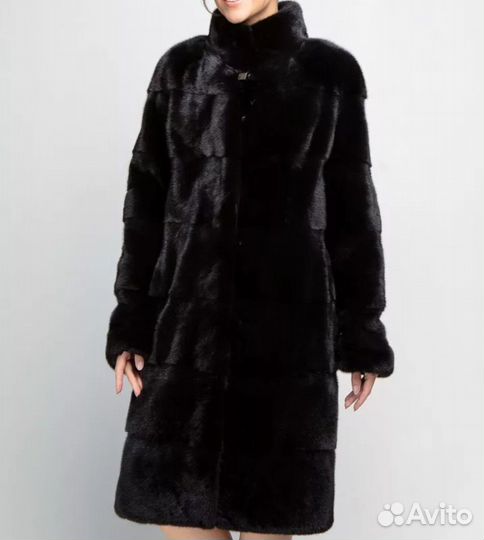 Шуба норковая поперечка