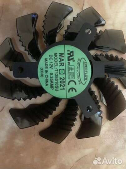 Вентеляторы для видеокарты