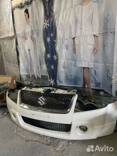 Передний бампер suzuki grand vitara