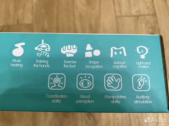 Детский коврик с пианино Baby’s piano gym mat