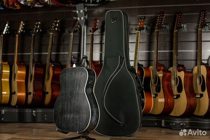 Акустическая Бас гитара Cort (Комплект)